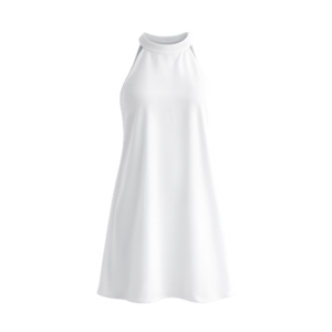 Custom Color Halter Neck Dress