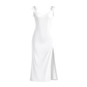 Custom color slip dress