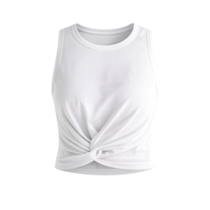 Custom Color Twist Front Tank Top