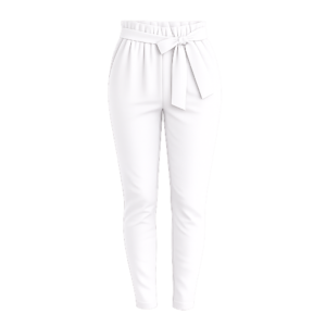 Tailored Paperbag Pants